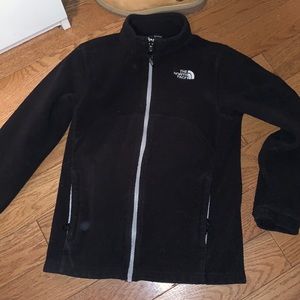 boys north face zip up